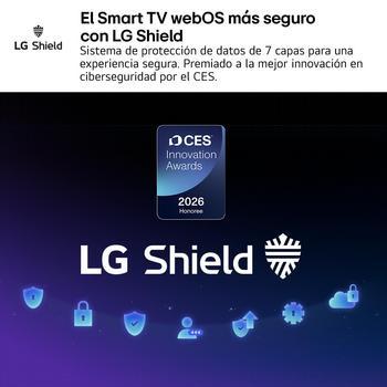 Smart TV LG OLED evo AI W6 Wallpaper 77 pulgadas 4K Sin Reflejos | 2026 - OLED83W69LA| LG ES