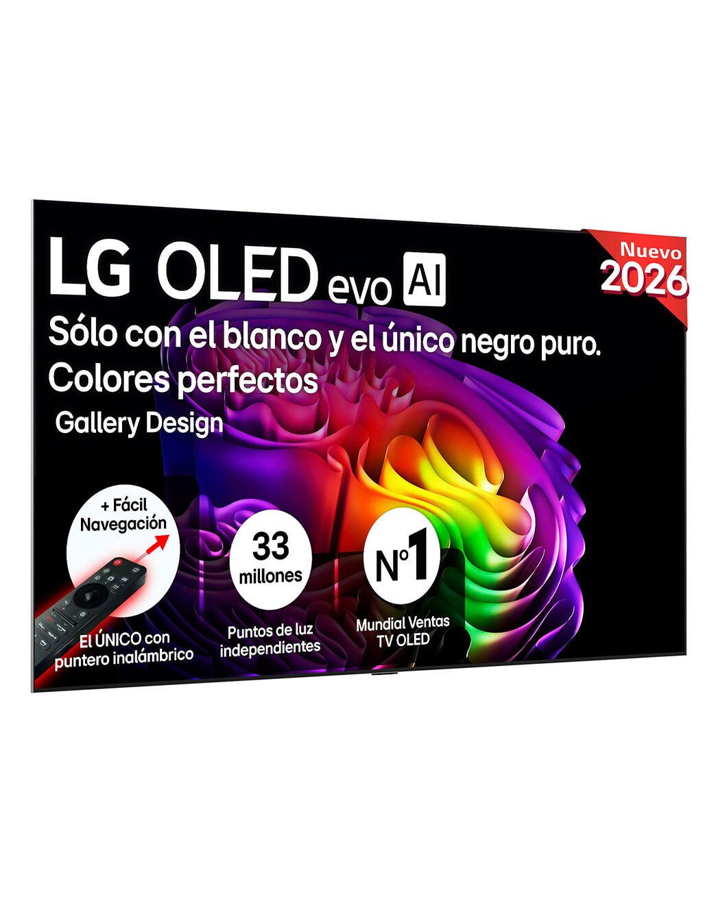 Smart TV LG OLED evo AI G6 97 pulgadas 4K 2026 - OLED97G6LW | LG España