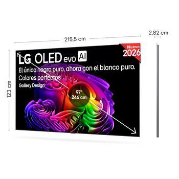 Smart TV LG OLED evo AI G6 97 pulgadas 4K 2026
