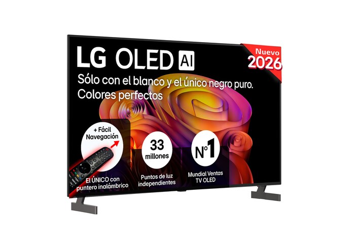 Smart TV LG OLED AI B6 55 pulgadas 4K 2026