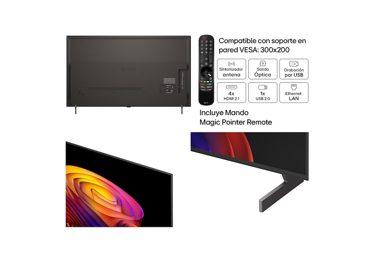 Smart TV LG OLED AI B6 55 pulgadas 4K 2026