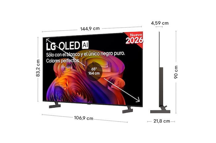 Smart TV LG OLED AI B6 65 pulgadas 4K 2026