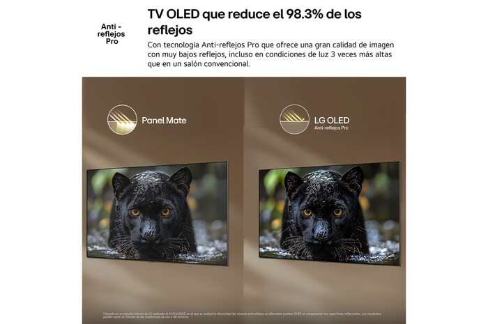 Smart TV LG OLED AI B6 65 pulgadas 4K 2026