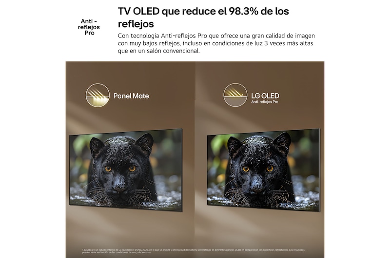 Smart TV LG OLED AI B6 65 pulgadas 4K 2026