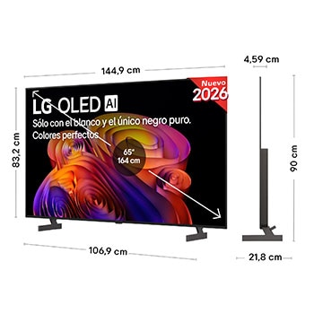 Smart TV LG OLED AI B6 65 pulgadas 4K 2026