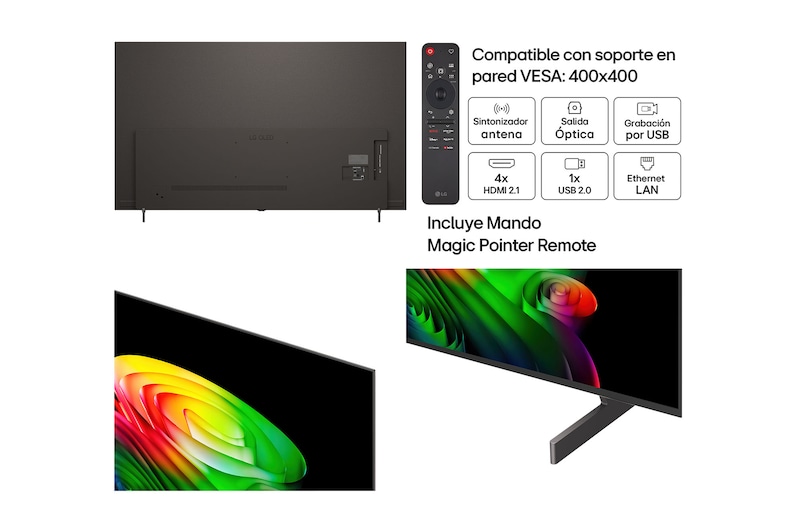 Smart TV LG OLED AI B6 77 pulgadas 4K 2026