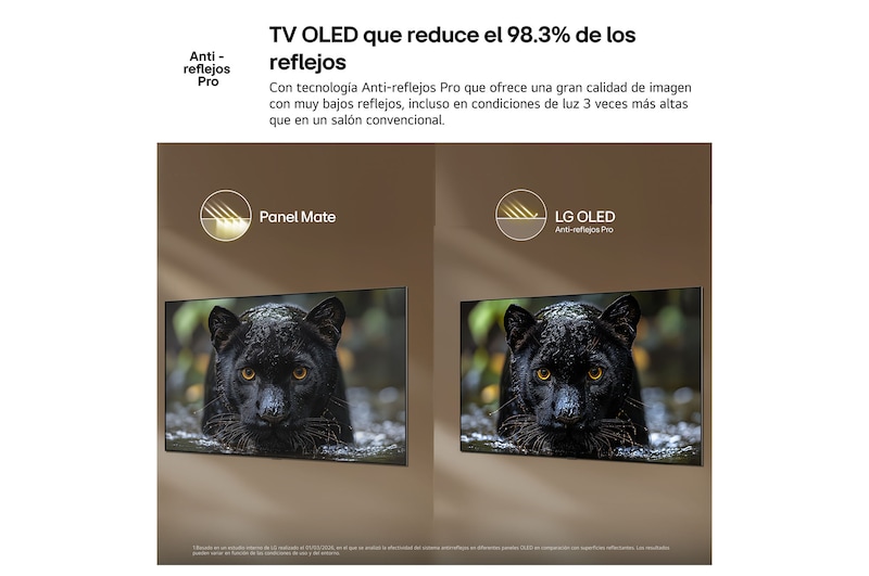 Smart TV LG OLED AI B6 77 pulgadas 4K 2026