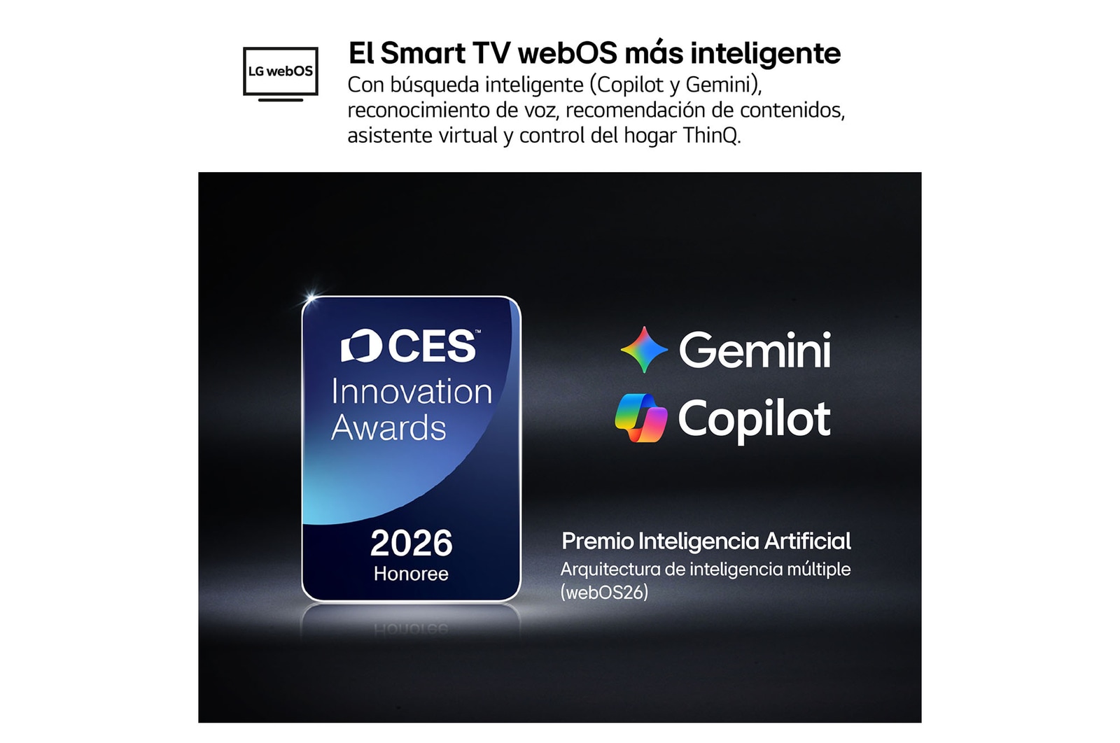 Smart TV LG OLED AI B6 77 pulgadas 4K 2026