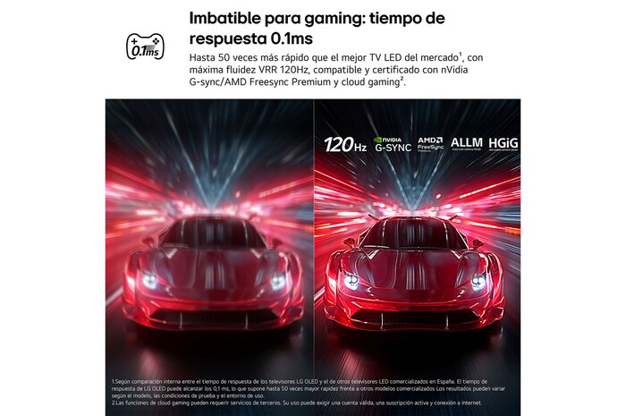 Smart TV LG OLED AI B6 77 pulgadas 4K 2026