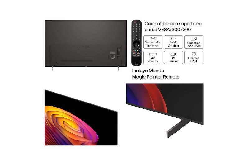 Smart TV LG OLED AI B6 77 pulgadas 4K 2026
