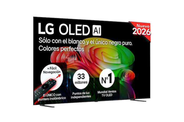 Smart TV LG OLED AI B6 83 pulgadas 4K 2026