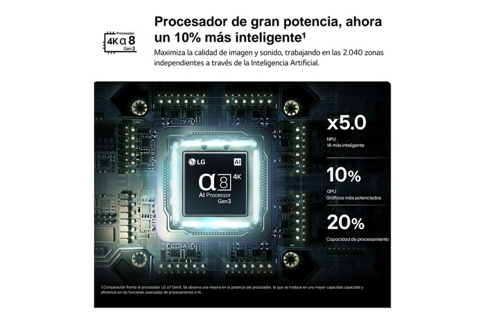 Smart TV LG QNED evo MiniLED AI QNED93 115 pulgadas 4K 2026