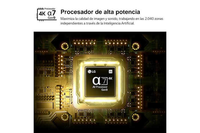 Smart TV LG QNED evo MiniLED AI QNED81 43 pulgadas 4K 2026