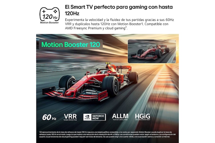 Smart TV LG QNED evo MiniLED AI QNED81 43 pulgadas 4K 2026