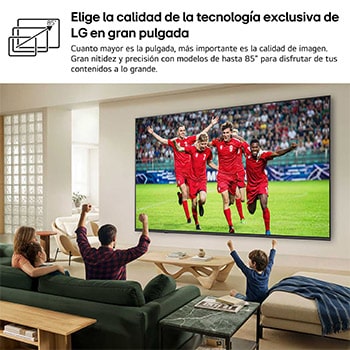Smart TV LG QNED evo MiniLED AI QNED81 43 pulgadas 4K 2026