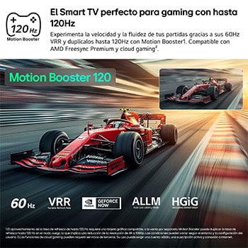 Smart TV LG QNED evo MiniLED AI QNED81 43 pulgadas 4K 2026