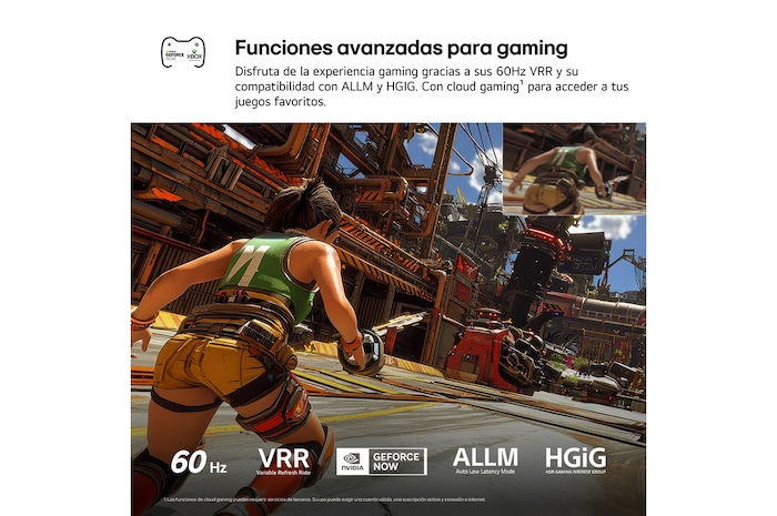 Smart TV LG QNED evo MiniLED AI QNED87 43 pulgadas 4K 2026