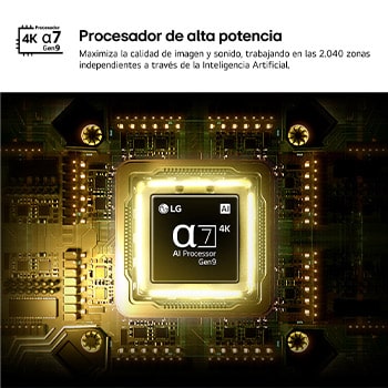 Smart TV LG QNED evo MiniLED AI QNED87 43 pulgadas 4K 2026