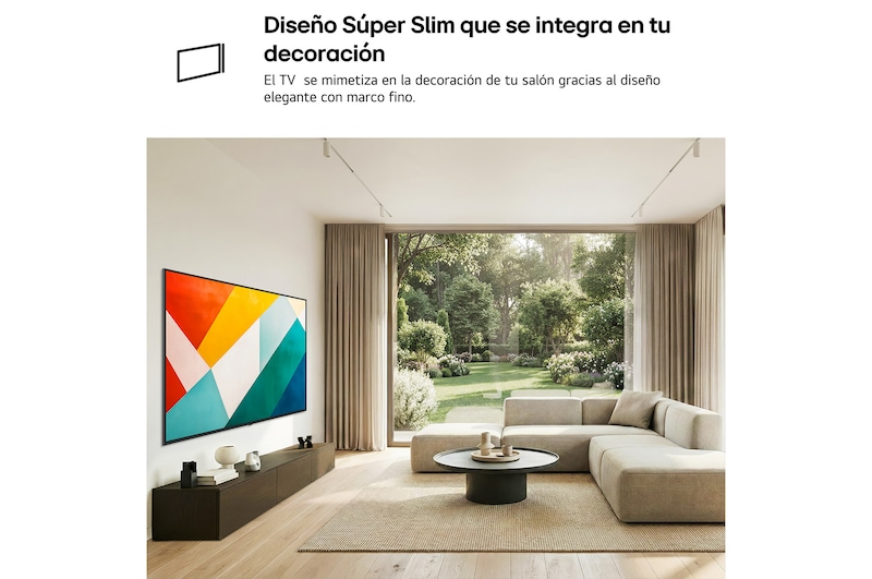 Smart TV LG QNED evo MiniLED AI QNED85 55 pulgadas 4K 2026