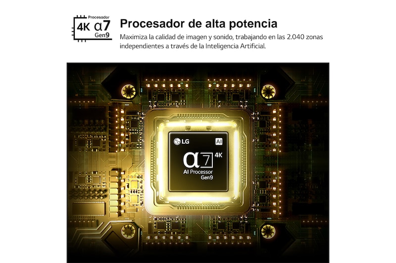 Smart TV LG QNED evo MiniLED AI QNED81 65 pulgadas 4K 2026