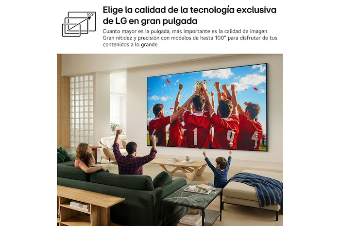 Smart TV LG QNED evo MiniLED AI QNED86 65 pulgadas 4K 2026