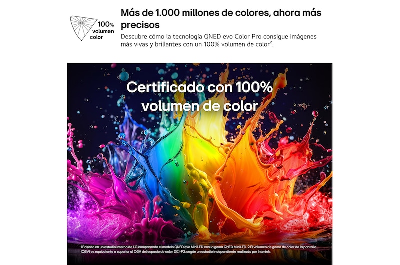 Smart TV LG QNED evo MiniLED AI QNED87 65 pulgadas 4K 2026