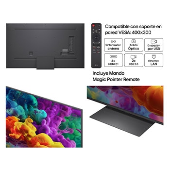 Smart TV LG QNED evo MiniLED AI QNED86 75 pulgadas 4K 2026