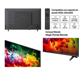LG QNED AI QNED70 Mini LED with Dynamic QNED Color fills the screen with vivid, fluid bursts of multicolored, paint-like motion, showcasing enhanced color vibrancy certified for 100% Color Volume.