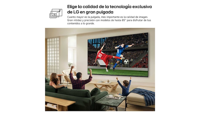 LG QNED evo AI QNED70 Mini LED with 4K Super Upscaling and Dynamic Tone Mapping shows an underwater scene of an orca swimming, as AI recognizes and upscales every frame to 4K resolution.