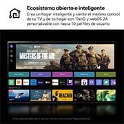 LG 86 pulgadas Smart TV LG QNED80 AI 4K 2024, 86QNED80T6A