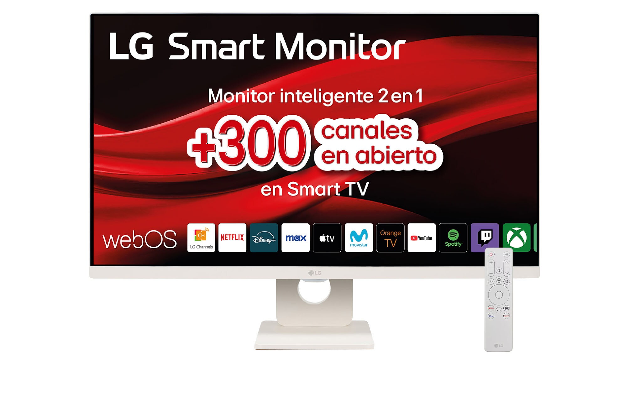 Smart Monitor MyView Full HD IPS Todo en Uno de 27 pulgadas en