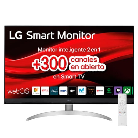 Outlet LG MyView Smart Monitor webOS 22, diag. 80cm, 4K UHD (3840x2160), DCI-P3 90%, HDMI 2.1 - 32SQ700S-W.OUTLET