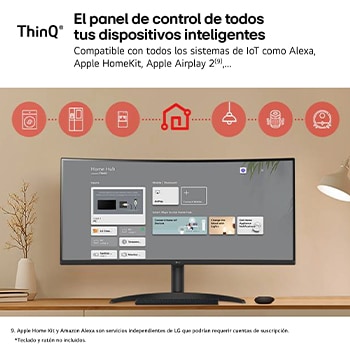 ThinQ Home Dashboard