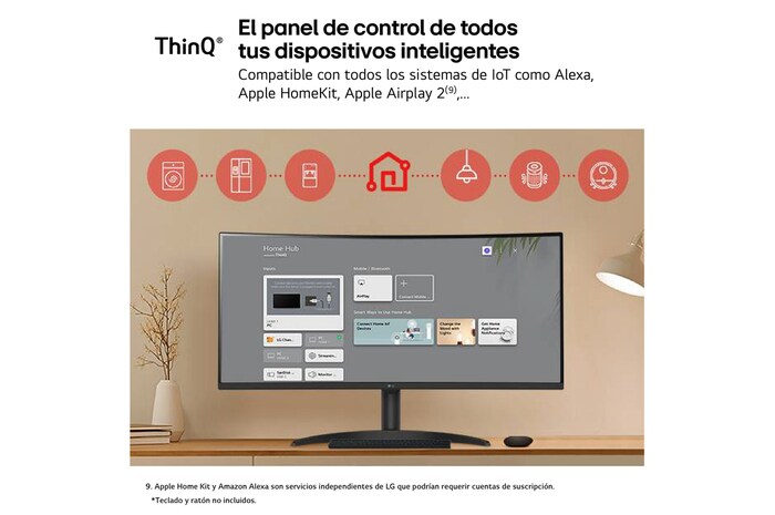ThinQ Home Dashboard