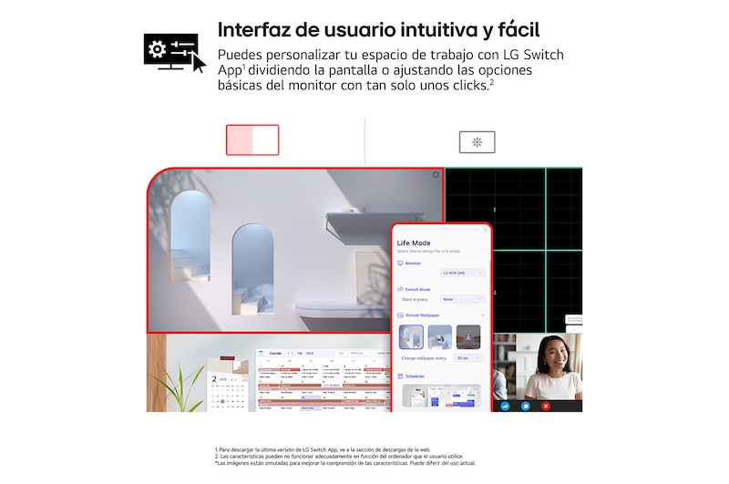 LG Outlet Monitor LG UltraFine 27'' , IPS, 4K UHD, 60 Hz, 27US550-W.OUTLET
