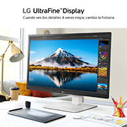 LG Monitor LG UltraFine 27'' , IPS, 4K UHD, 60 Hz, 27US550-W