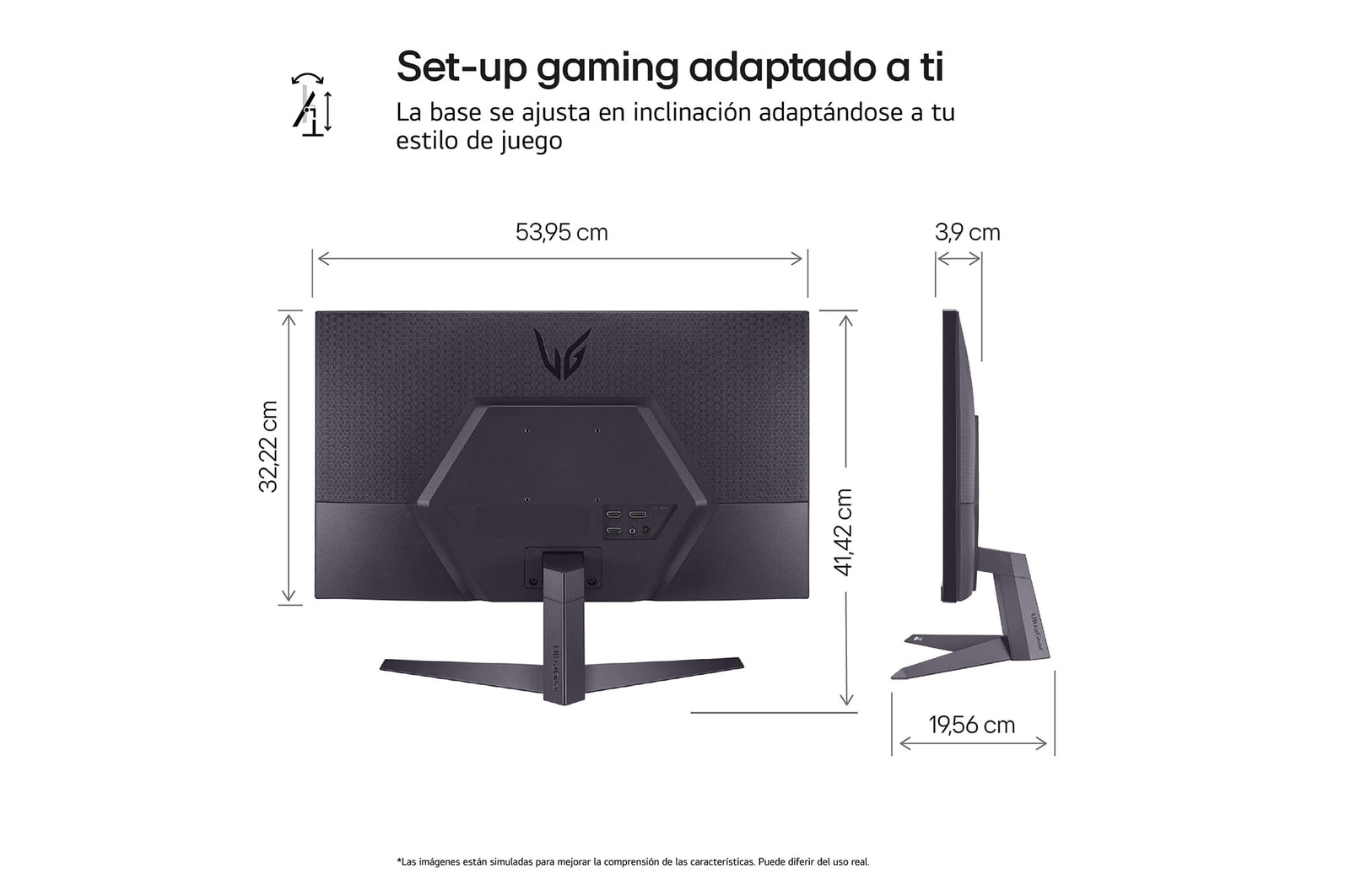 LG Monitor Ultragear, 24", Full HD (1920 x 1080), 180 Hz, 1 ms, AMD FreeSync, HDR10, Black Stabilizer, 24GS50F-B