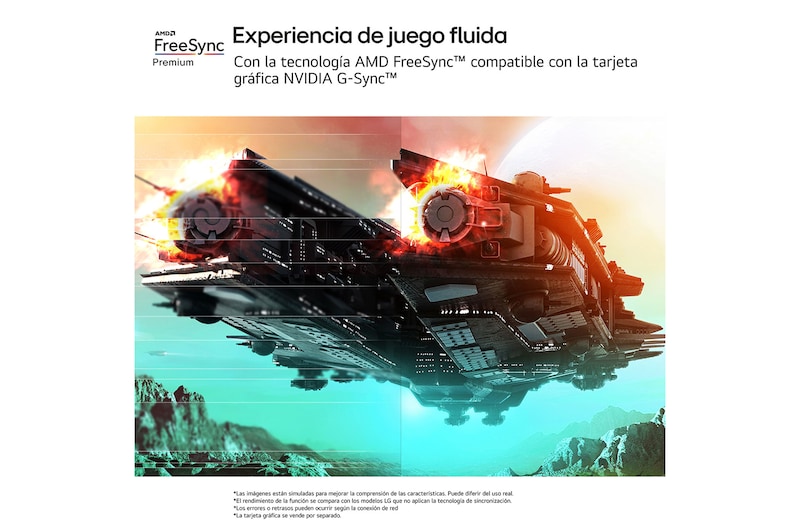 LG Monitor Gaming LG UltraGear™ de 27 pulgadas | Full HD de 180Hz IPS con un tiempo de respuesta de 1ms (GtG), compatible con G-SYNC® y FreeSync™, 27GS60F-B