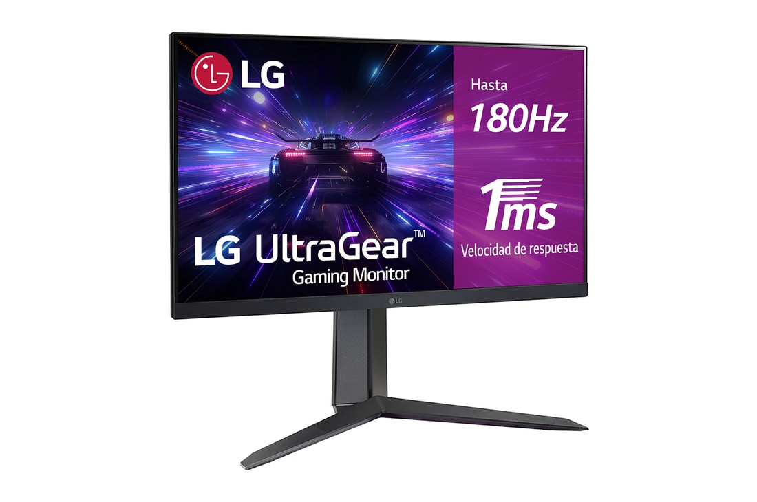 LG  Monitor gaming UltraGear™ FHD 180Hz de 27 pulgadas | 1ms (GtG), HDR10, FreeSync™, 27GS65F-B
