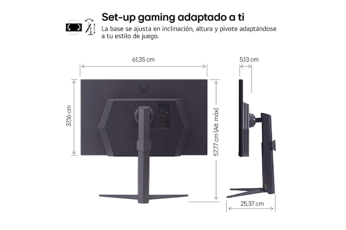 close-up view of ports