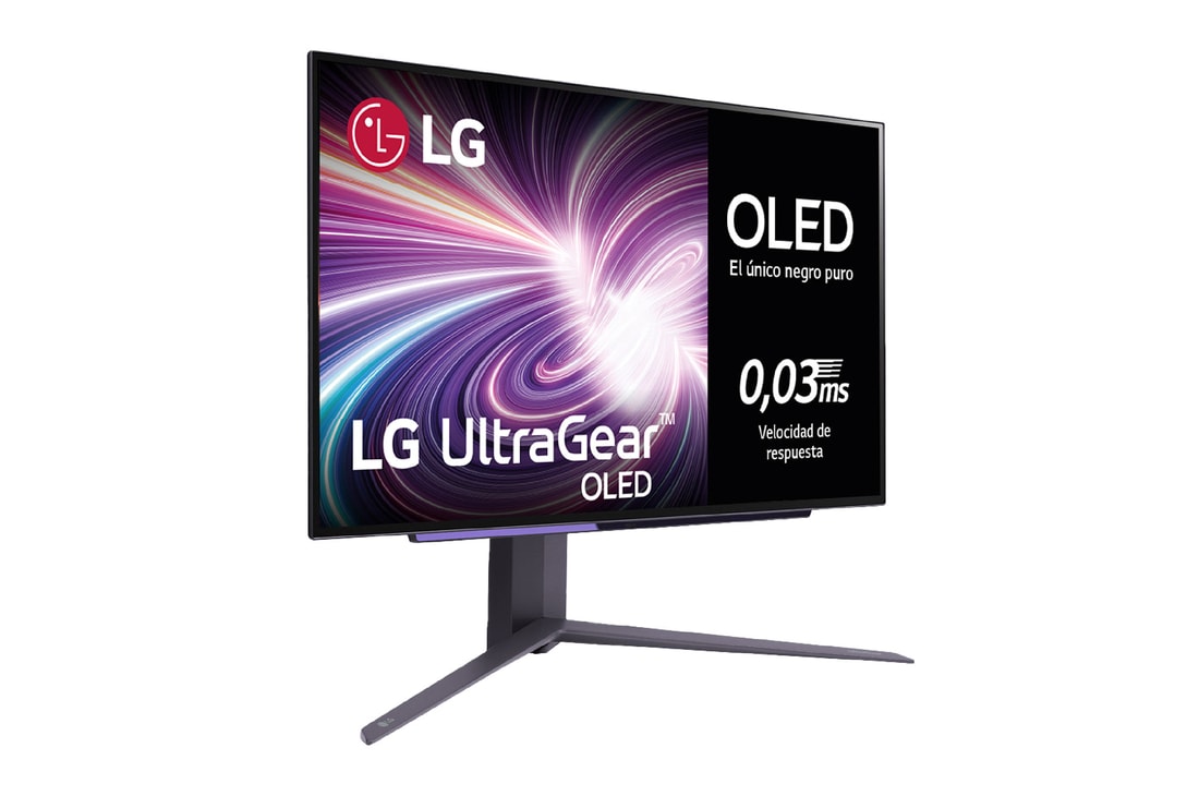 LG UltraGear™ de 27 pulgadas Monitor Gaming OLED QHD de 240Hz | 0.03ms de tiempo de respuesta, Compatible con G-SYNC®, FreeSync™ Premium Pro, 27GS95QE-B