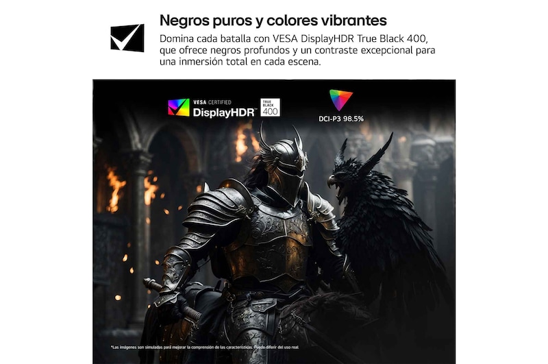 LG Monitor Gaming Smart OLED LG UltraGear, 34", webOS 24, OLED WQHD (3440x1440), 240Hz, 0,03 ms, 21:9, Curvo 800R, 34GX90SA-W