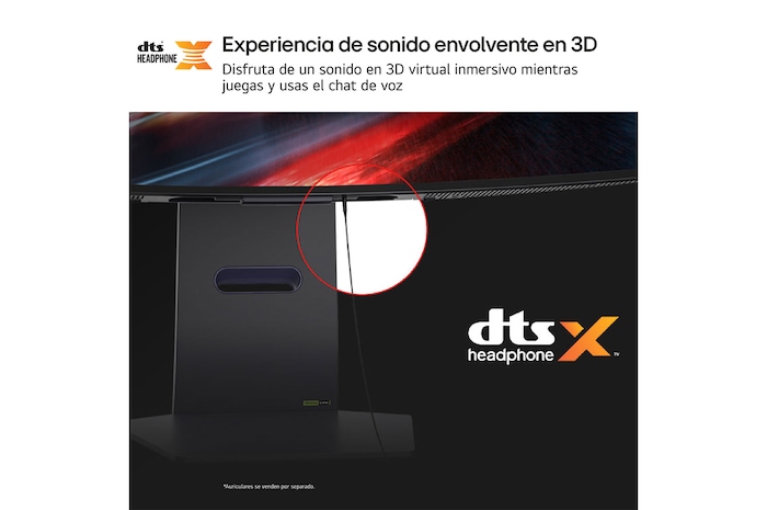 LG UltraGear™ de 39 pulgadas Monitor Gaming Curvo OLED WQHD de 240Hz | 0.03ms tiempo de respuesta, Compatible con G-SYNC®, FreeSync™ Premium Pro, 39GS95QE-B