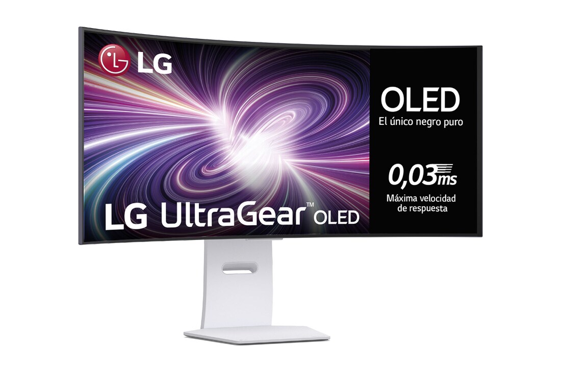 LG Monitor LG UltraGear OLED  gaming 39'',  WQHD, 240 Hz, 0,03ms , G-SYNC Compatible y FreeSync Premium Pro, HDR10, DCI-P3 98.5%, 39GS95QE-W