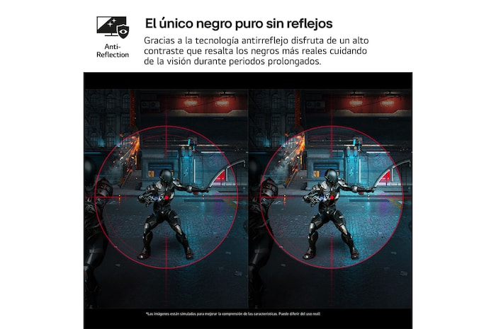 LG Monitor LG UltraGear OLED gaming 31.5'', 4K UHD, Dual Mode (240/480) Hz, 0,03ms , G-SYNC Compatible y FreeSync Premium Pro, HDR10, DCI-P3 98.5%, 39GS95QE-W