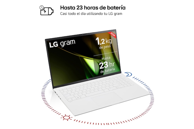 LG gram de 15 pulgadas Laptop Ligero de 16GB RAM Intel® Core™ Ultra 7 | Windows 11, Pantalla IPS Antirreflejo, 15Z90S-G.AA74B