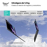 LG gram Pro 16Z90SP Windows 11 Home/ Intel®️ Core™️ Ultra 7/ 32GB/ 512GB SSD/ / 1,2Kg/ 24,5h