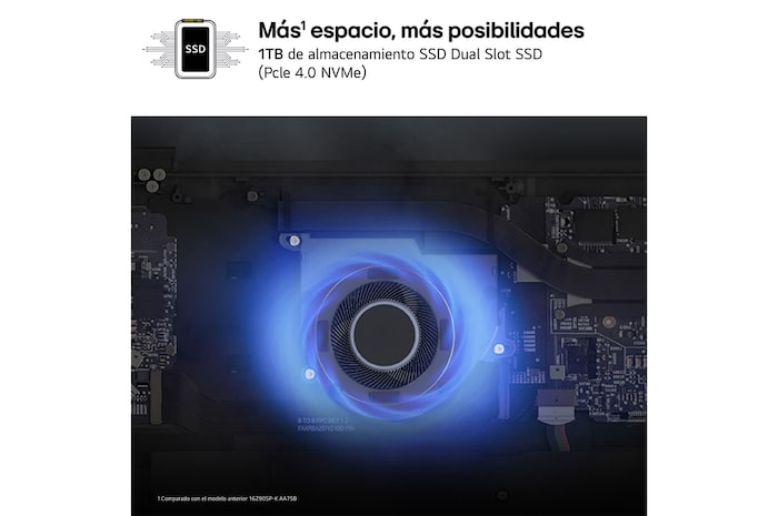 LG gram Pro 16Z90SP Windows 11 Home/ Intel®️ Core™️ Ultra 7/ 32GB/ 512GB SSD/ / 1,2Kg/ 24,5h