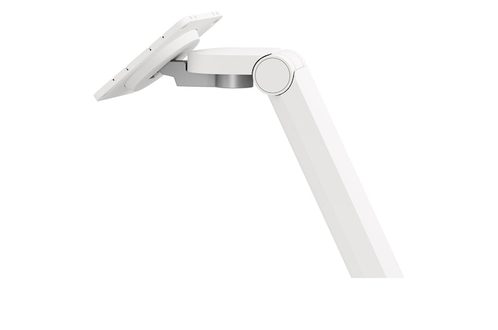 Close-up of VESA mount connection