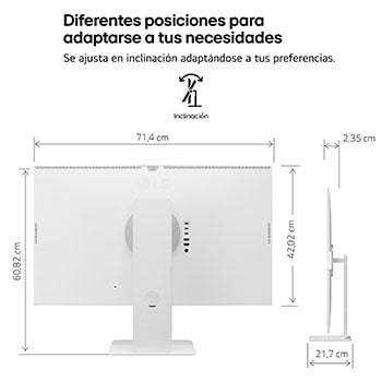 vertical front view with webcam